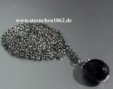 Original Trollbeads * Fantasy Kette mit Onyx * 70 cm *