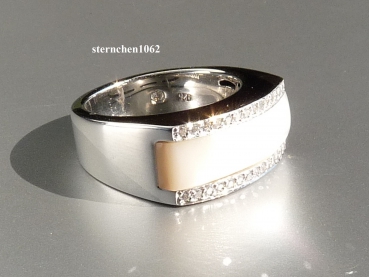 Viventy * Ring * 925 Silver * Zirconia * mother of pearl * 693911