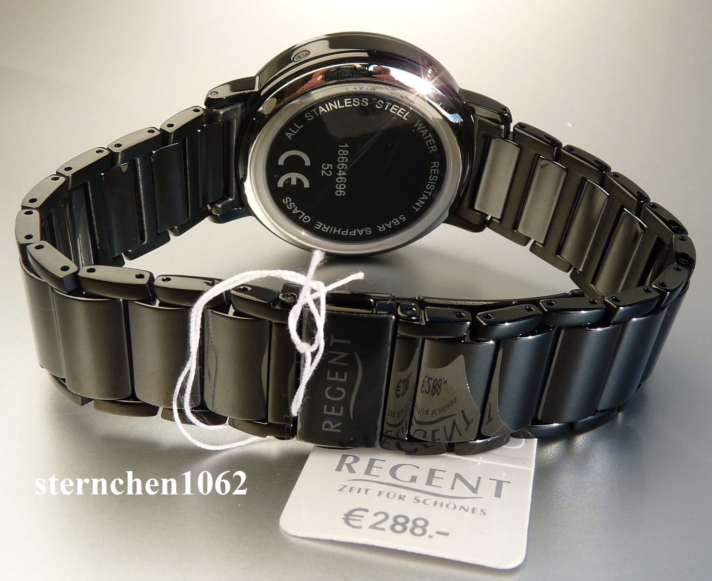 Sternchen 1062 - Regent * Men\'s Steel/Ceramics watch * 11030181/FR255 * 