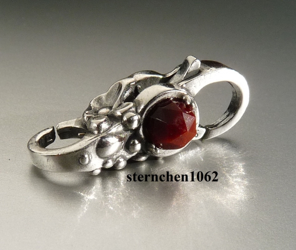 Trollbeads * Rotes Tigerauge Verschluss *