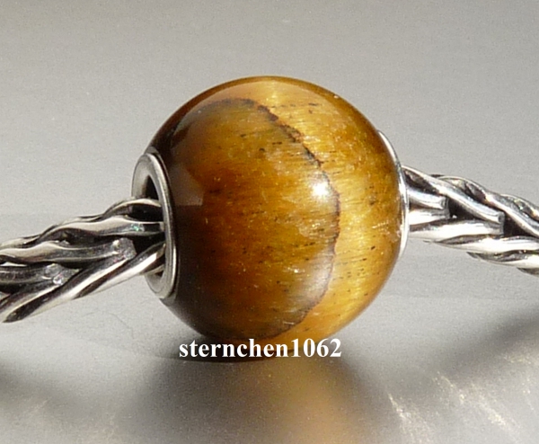 Trollbeads * Rundes Tigerauge * 04